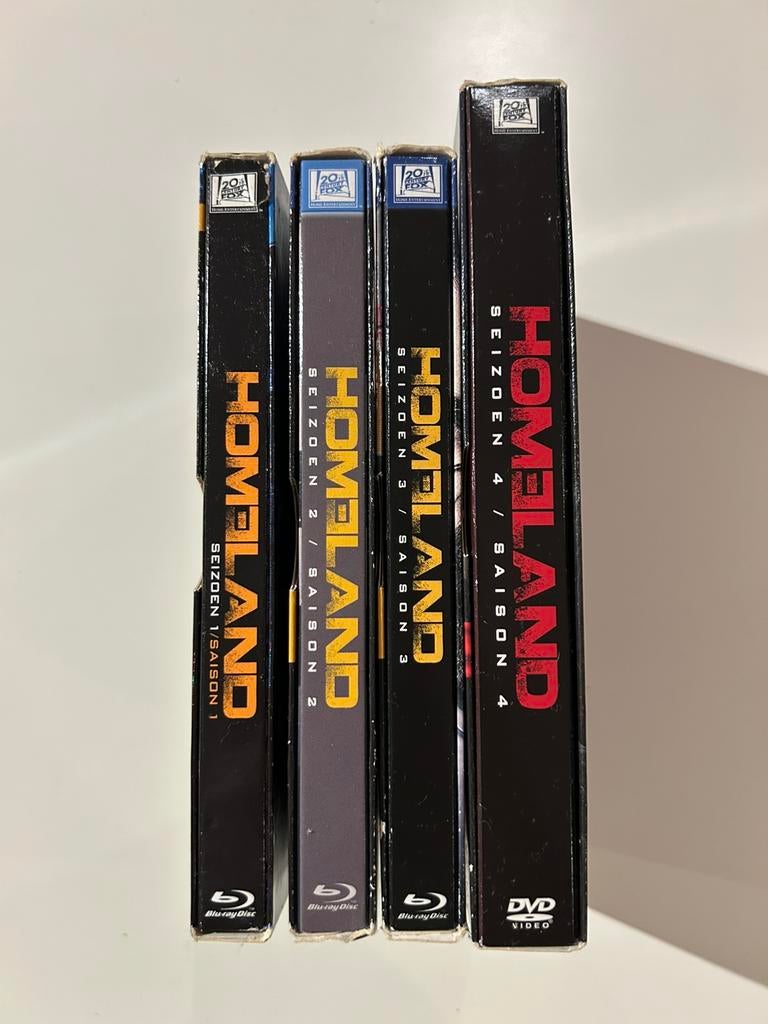 Homeland Blu-ray en DVD, Ophalen of Verzenden