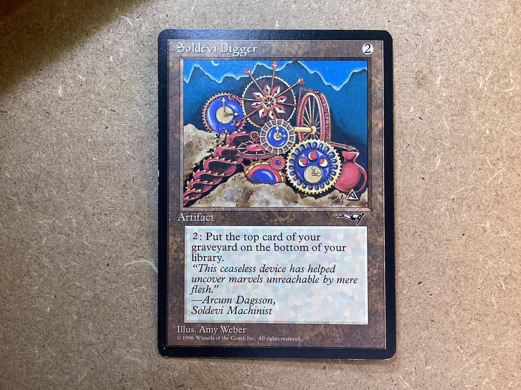 1x Soldevi Digger (Good), Ophalen of Verzenden, Gebruikt, Losse kaart