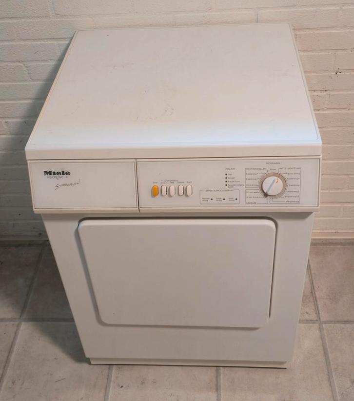 Goed werkende Miele Novotronic Summerwind A luchtdroger  9L, Witgoed en Apparatuur, Wasdrogers, Refurbished, Luchtafvoer, Voorlader
