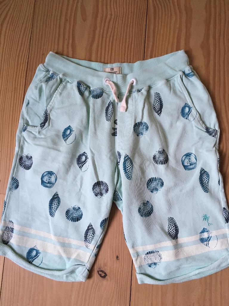 Scotch & Soda korte broek short bermuda met schelpen 176, Broek, Ophalen of Verzenden, Zo goed als nieuw, Scotch & Soda