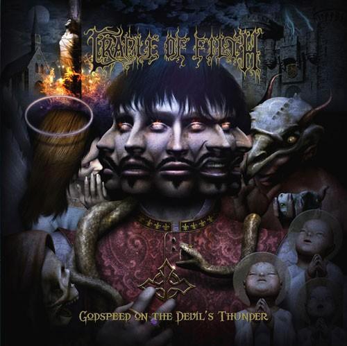 CRADLE OF FILTH - godspeed on the devil's thunder CD, Cd's en Dvd's, Cd's | Hardrock en Metal, Zo goed als nieuw, Ophalen of Verzenden