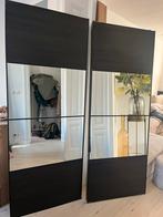 IKEA Pax Schuifdeuren Zwartbruin/Walnootbruin 201x150cm, Ophalen, Gebruikt, 100 tot 150 cm, 200 cm of meer