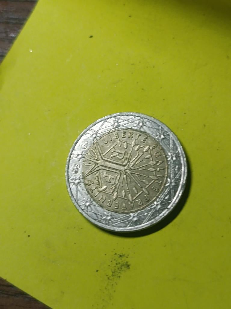 2 Euro munt Frankrijk, Postzegels en Munten, Ophalen of Verzenden, Frankrijk, 2 euro, Losse munt