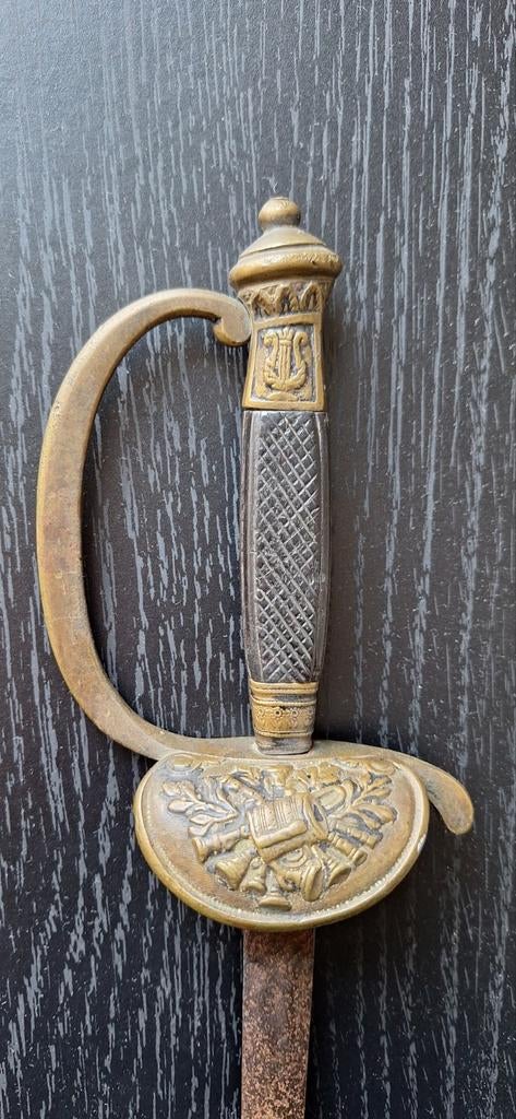 Nederlands Militaire Muzikanten degen, ca. 1815, Ophalen of Verzenden, Landmacht, Nederland, Zwaard of Sabel
