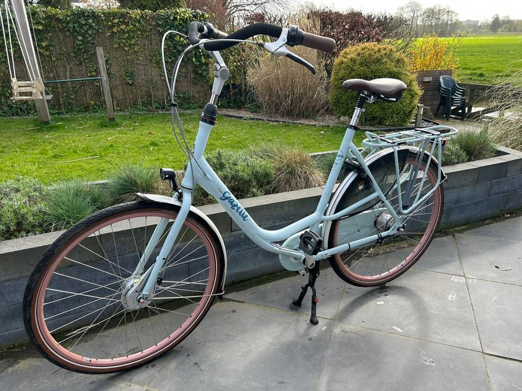 Gazelle Bloom Framemaat 61, Fietsen en Brommers, Fietsen | Dames | Moederfietsen, Ophalen, Gebruikt, 56 cm of meer, Versnellingen