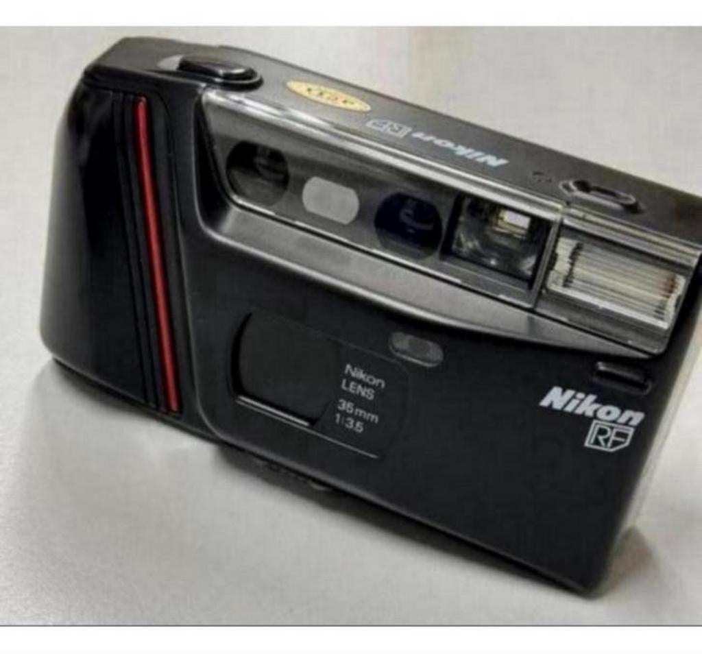 Nikon RF - Vintage camera 35mm 1:3.5 - 5032518 zwart black, Compact, Ophalen of Verzenden, Zo goed als nieuw, H