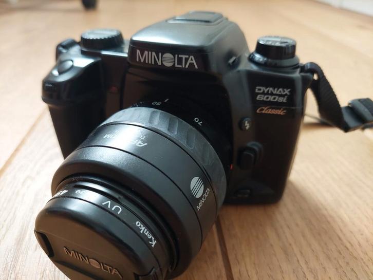 Minolta Dynax 600si Classic Spiegelreflexcamera, Audio, Tv en Foto, Fotocamera's Analoog, Gebruikt, Spiegelreflex, Minolta, Ophalen of Verzenden
