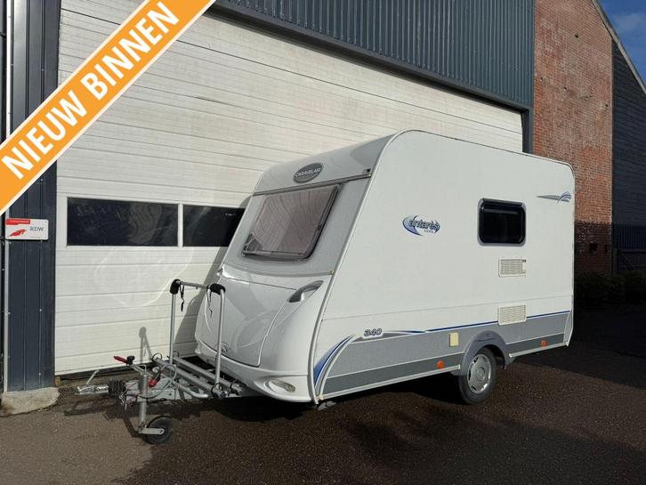 Caravelair Antares Luxe 340 + voortent, Caravans en Kamperen, Caravans, Bedrijf, tot en met 3, 500 - 750 kg, Treinzit, Caravelair