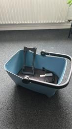 BASIL hondenfietsmand incl toebehoren, Dieren en Toebehoren, Ophalen, Zo goed als nieuw, Riet