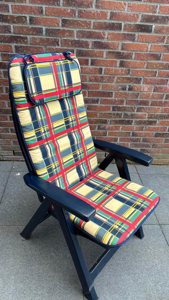 4 Jardin tuinstoelen, Tuin en Terras, Tuinstoelen, Gebruikt, Kunststof, Ophalen