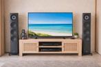 Teufel Definion 3 + Isoacoustics Gaia III, Zo goed als nieuw, 120 watt of meer, Front, Rear of Stereo speakers, Ophalen