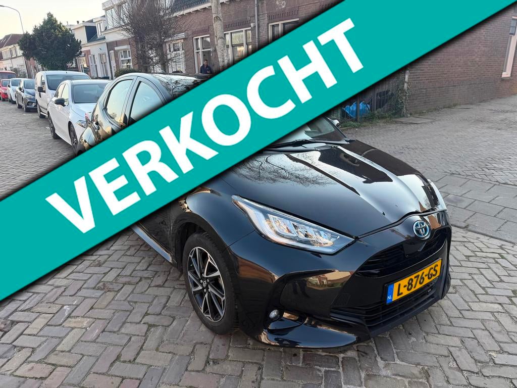Toyota Yaris 1.5 Hybrid Dynamic AUTOMAAT, Auto diversen, Schadeauto's, Automaat, Zwart, 1490 cc, Hybride Elektrisch/Benzine