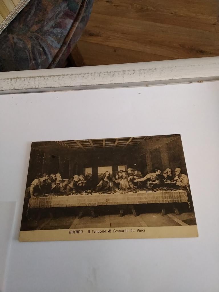 HET LAATSTE AVONDMAAL, Ophalen of Verzenden, Voor 1920, Sterren en Beroemdheden