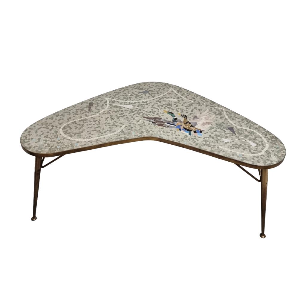 Vintage Berthold Müller mozaïek salontafel, Ophalen