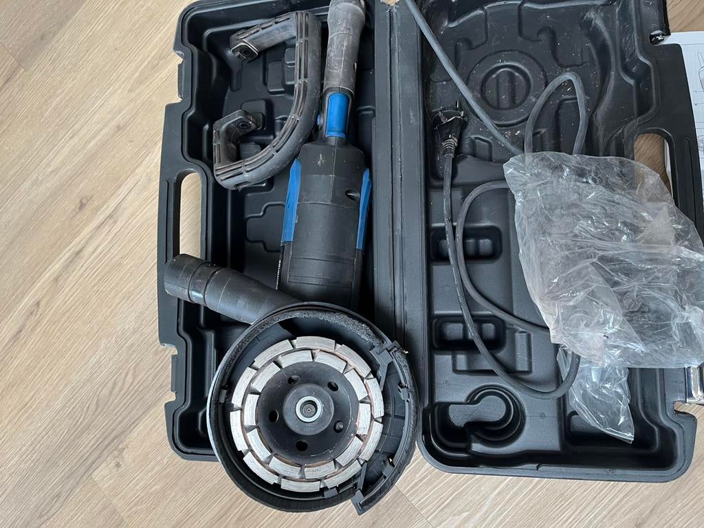 Beton slijpmaschine, Ophalen of Verzenden, Nieuw, 1000 watt of meer, Haakse handslijpmachine