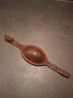 U.S. WO2 Airborne chinstrap/kincup voor paratrooperhelm., Verzamelen, Ophalen of Verzenden, Amerika, Embleem of Badge