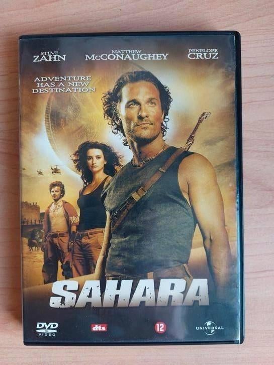 Sahara - Matthew McConaughey Penelope Cruz, Alle leeftijden, Ophalen of Verzenden, Zo goed als nieuw