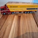 BEN BECKER INT TRANSPORT SOEST HOLLAND SCANIA CBN ZEIL TR., Verzenden, Zo goed als nieuw, Bus of Vrachtwagen, Lion Toys
