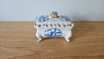 Delfts Blauw sieradendoosje met molen decoratie, Antiek en Kunst, Antiek | Keramiek en Aardewerk, Ophalen of Verzenden
