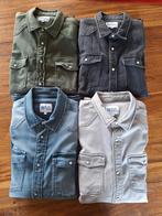 Blue Ridge spijkeroverhemden (4 stuks), Kleding | Heren, Overhemden, Overige kleuren, Ophalen of Verzenden, Zo goed als nieuw