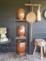 Plantenrek / Tuin Etagère Metaal & Hardhout, Tuin en Terras, Ophalen, Gebruikt