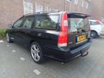 Volvo V70 2.5T 2005 Zwart, Auto's, Beige, Leder en Stof, Zwart, V70