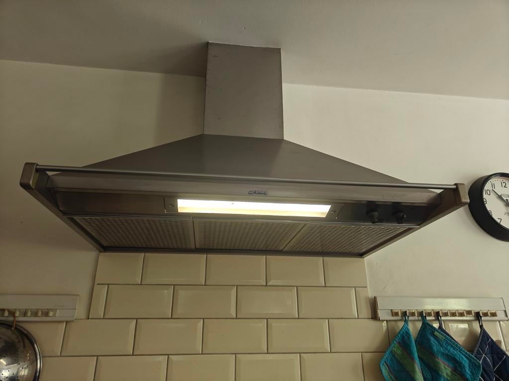 Smeg afzuigkap rvs, Ophalen, Wandschouwkap