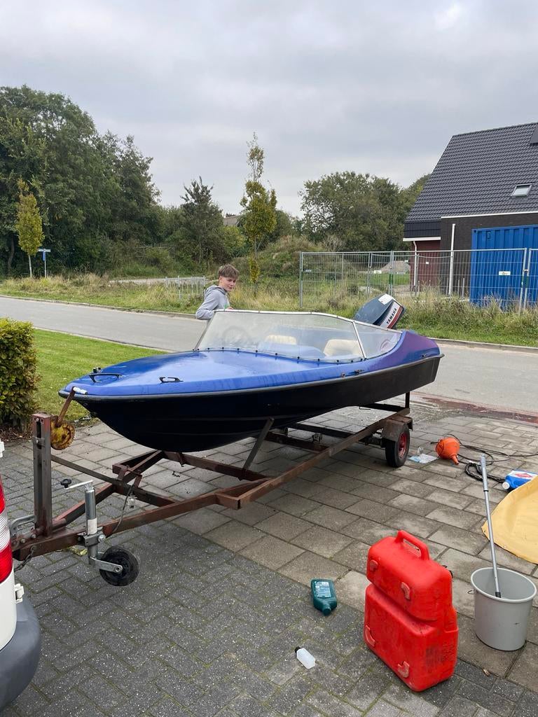 Vega 405s speedboot yamaha 40pk, Ophalen, Gebruikt, Overige typen, Motorboot