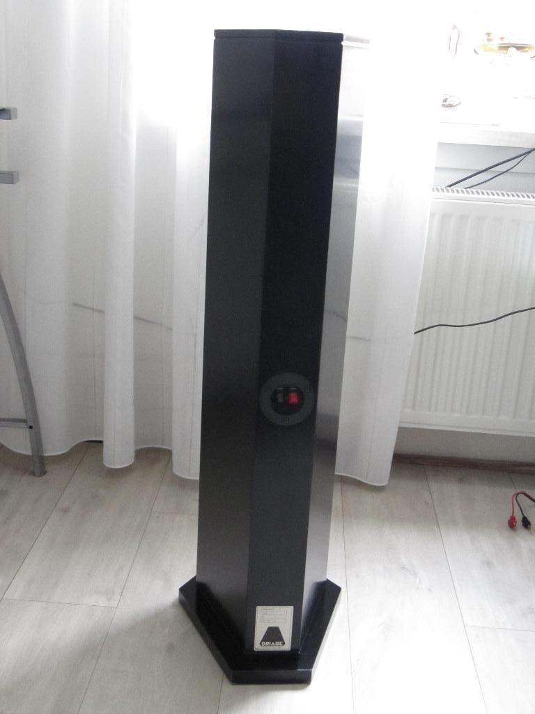 Driade 81 MK-II, Gebruikt, 60 tot 120 watt, Front, Rear of Stereo speakers, Ophalen