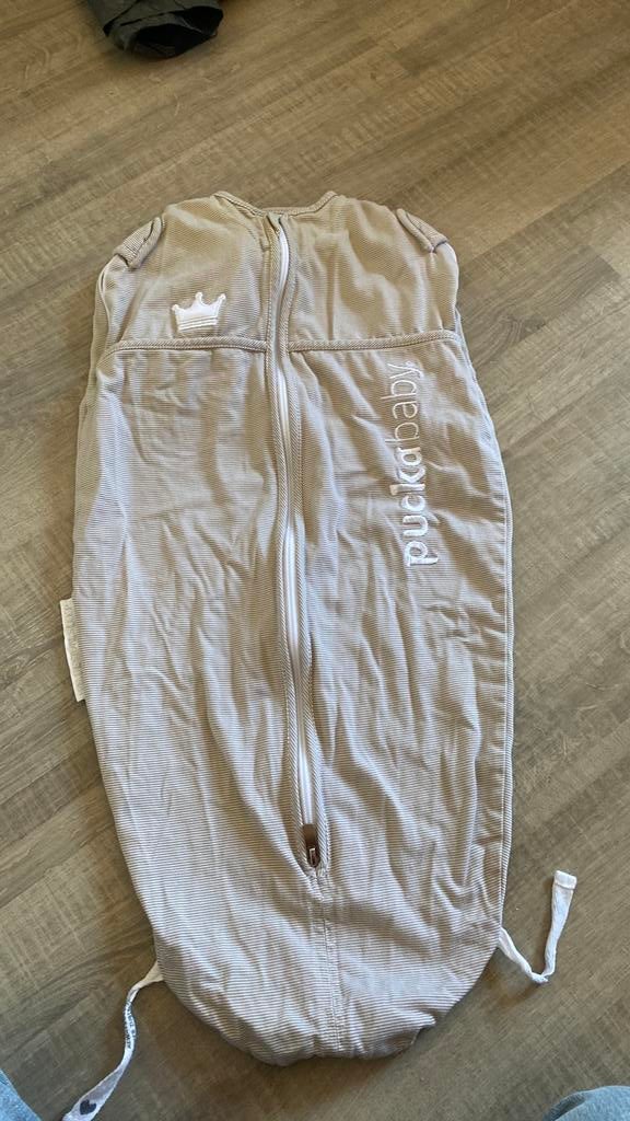 Puckababy inbakeringsslaapzak vanaf 3 tot 6 maanden, Ophalen, Zo goed als nieuw, Minder dan 70 cm, Bakerzak of Bakerdoek