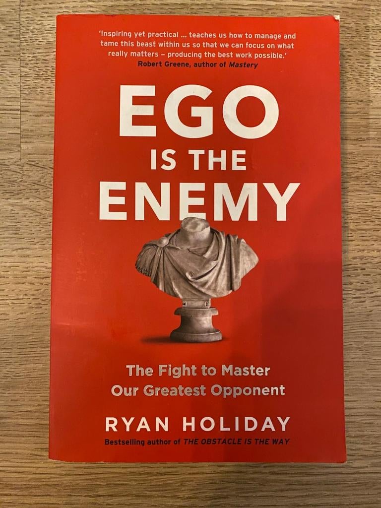 Ego is the Enemy - Ryan Holiday (Engels), Boeken, Ophalen of Verzenden, Zo goed als nieuw