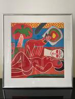 Litho Corneille " Le chat rouge", Ophalen