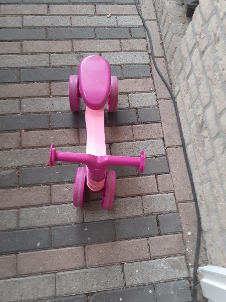 Tractor, driewieler en loopfiets set, Ophalen of Verzenden, Gebruikt, Loopfiets