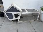 Konijnenhok, Dieren en Toebehoren, Knaagdieren en Konijnen | Hokken en Kooien, Ophalen, 110 cm of meer, Hok, 90 cm of meer