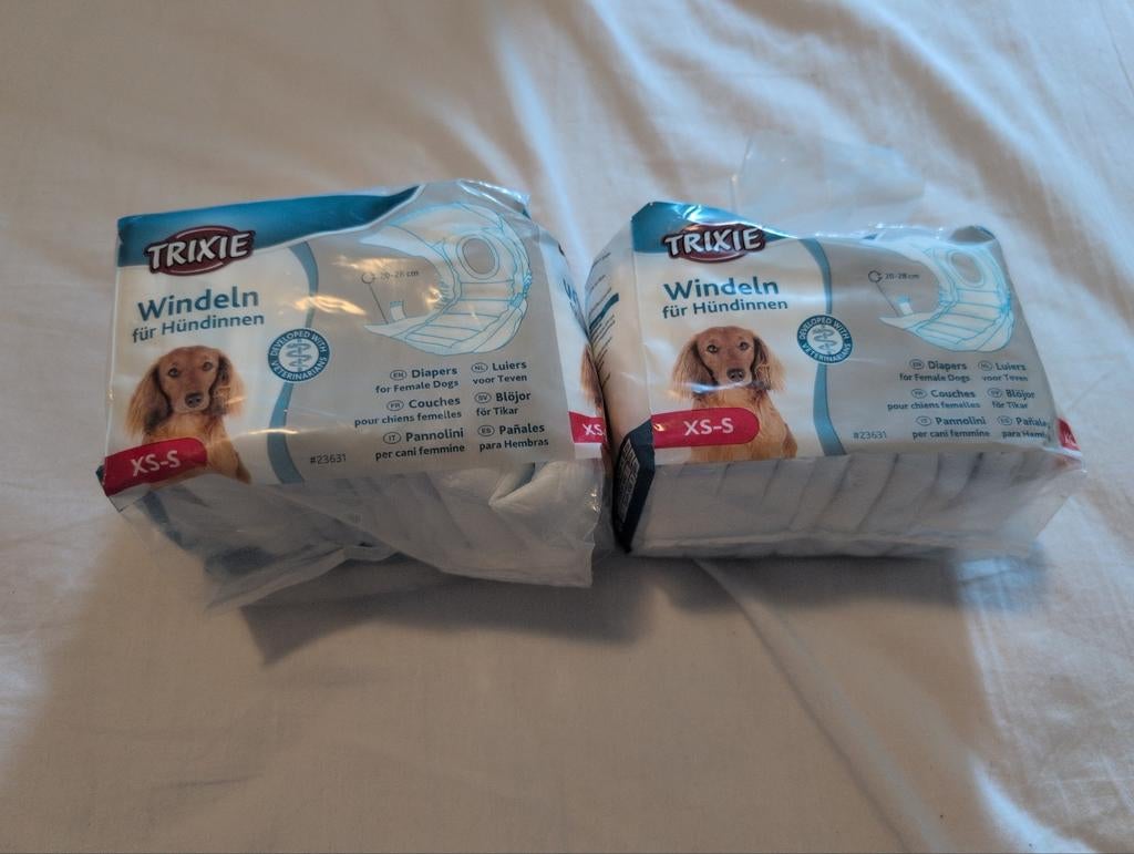 Hondenluiers xs-s, Dieren en Toebehoren, Honden-accessoires, Ophalen