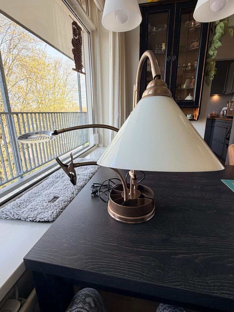 Daglicht loeplamp met klem voor hobbykamer, Ophalen, Zo goed als nieuw, Loeplamp