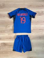 Wout Weghorst sportset WK Nike 22/23 Maat 147-158, Jongen of Meisje, Sport- of Zwemkleding, Ophalen of Verzenden, Zo goed als nieuw
