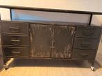 Rootsman Industriële TV-kast - Zo goed als nieuw, 100 tot 150 cm, Ophalen of Verzenden, Zo goed als nieuw, Minder dan 100 cm