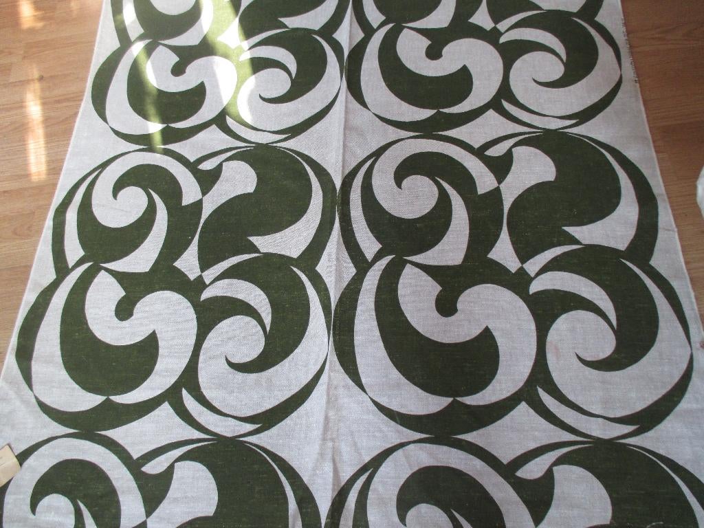 Seventies stof op rol jaren 70 design ploegstof retro 1970s, Hobby en Vrije tijd, Stoffen en Lappen, 200 cm of meer, Ophalen of Verzenden