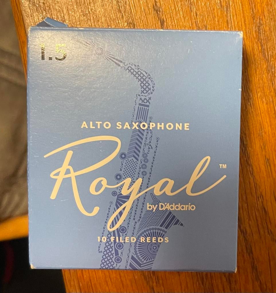 Rieten alt saxofoon d’addario 1.5, Ophalen of Verzenden, Nieuw, Saxofoon