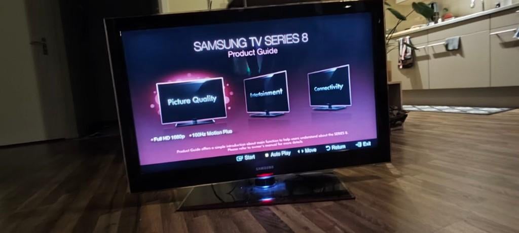 Samsung LED TV LE40A856, Ophalen, Gebruikt, 50 Hz, LCD