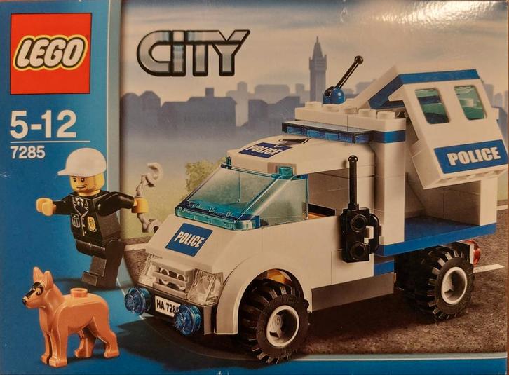 Lego City Politie Honden Patrouille 7285, Kinderen en Baby's, Speelgoed | Duplo en Lego, Zo goed als nieuw, Lego, Complete set