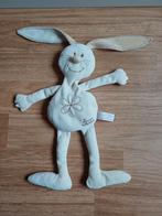 Tiamo collection konijn platte knuffel bloem beige, Ophalen of Verzenden, Zo goed als nieuw, Konijn