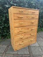 Jaren '70 Grenen Ladekast, Gebruikt, 5 laden of meer, 100 tot 150 cm, X