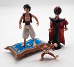 Aladdin met vliegend tapijt, Abu en Jafar Mattel 1992, Ophalen of Verzenden, Overige figuren, Gebruikt, Beeldje of Figuurtje