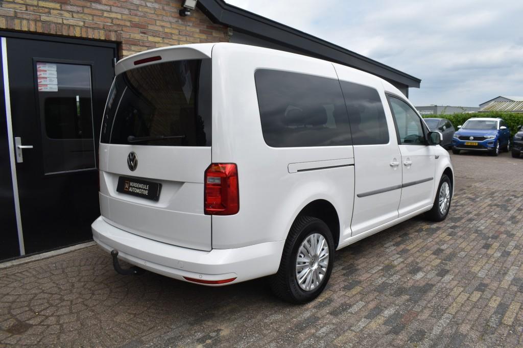 Volkswagen CADDY MAXI 1.0 TSI COMFORTLINE. 7p, Cruise, carpl, Auto's, Volkswagen, Electronic Stability Program (ESP), Gebruikt