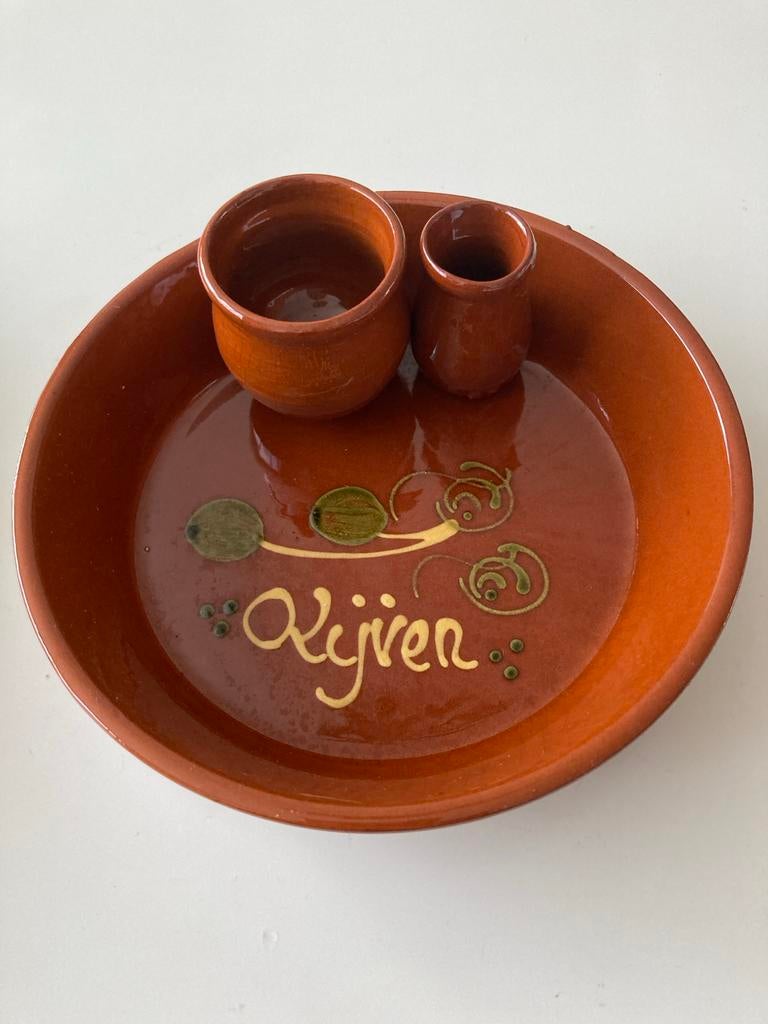 Party Olijfschaaltje - Terracotta, Schaal, Rond, Nieuw, Ophalen of Verzenden