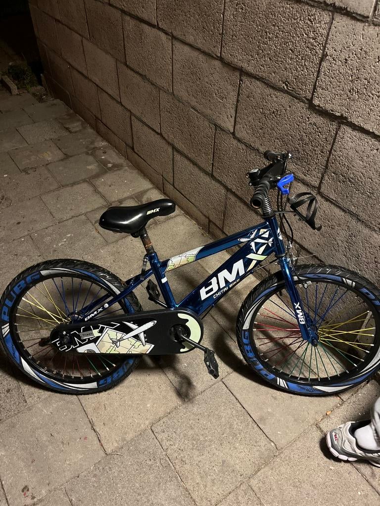 Kinder BMX, Fietsen en Brommers, Fietsen | Crossfietsen en BMX, Ophalen, Zo goed als nieuw, Staal