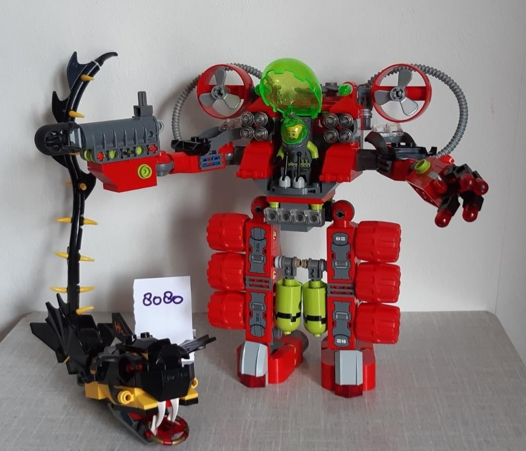Lego Atlantis 8080: undersea explorer: Transformser, Inclusief minifiguren, Gebruikt, Lego, Ophalen of Verzenden