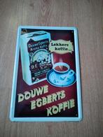 Vintage Douwe Egberts Emaille Reclamebord - Koffie, Ophalen of Verzenden